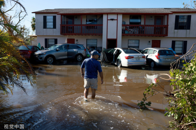 飓风“伊恩”已致美国佛州至少42人死亡