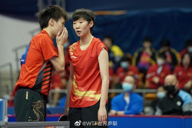 乒乓全錦賽：林高遠/王曼昱混雙奪冠