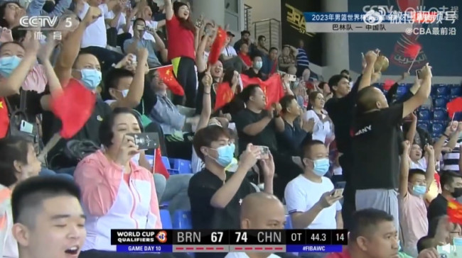 中国男篮对阵巴林全场25罚21中：锁定男篮世界杯名额