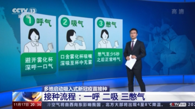 北京上海等多地启动吸入式新冠疫苗接种