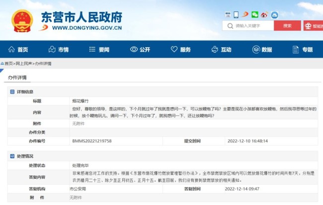 两地明确:过年期间可燃放烟花爆竹