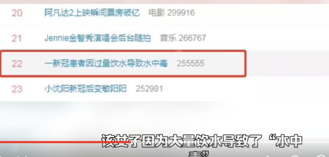 女子阳后变“高冷” 检查发现水中毒