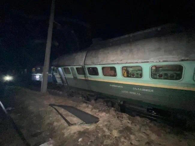 外媒：一列基辅开往华沙的火车脱轨 正好是拜登访前往乌克兰之时