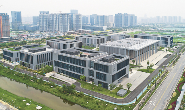 江苏产研院/长三角国创中心南京江北新区创新综合体。（受访单位提供）
