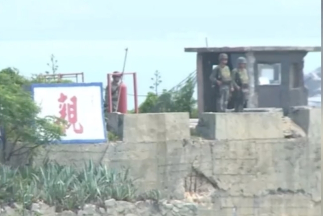 台军失踪士兵被海警救起
