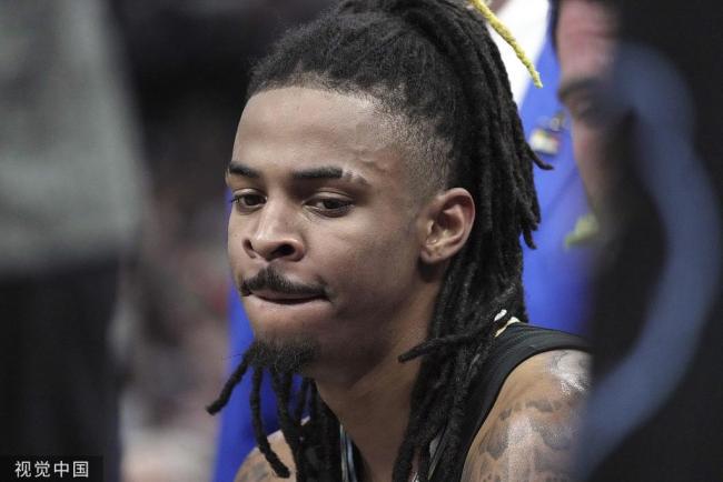 NBA宣布对莫兰特禁赛8场 起因是其在夜店炫耀一把手枪  