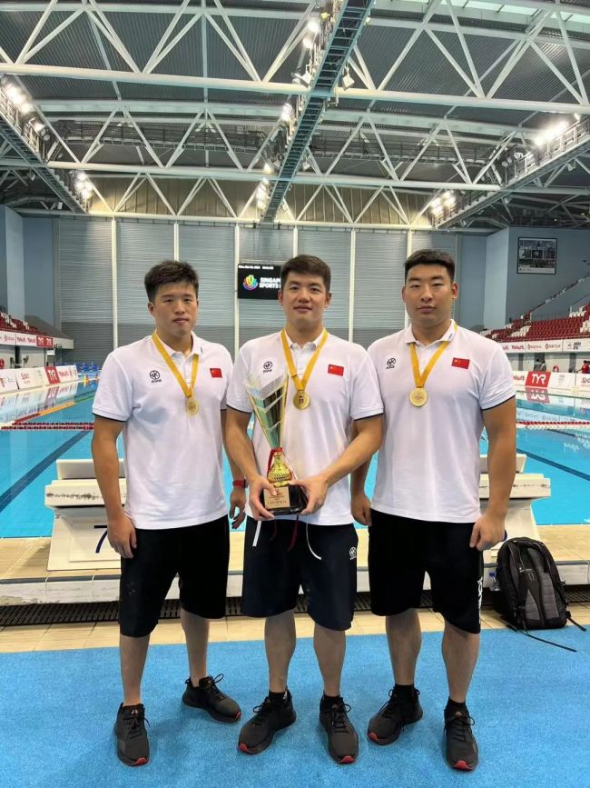 中国男子水球队夺冠 时隔11年再再创辉煌！