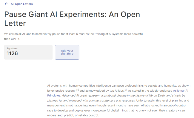 马斯克呼吁暂停训练AI 搞这出看来是“急眼了”