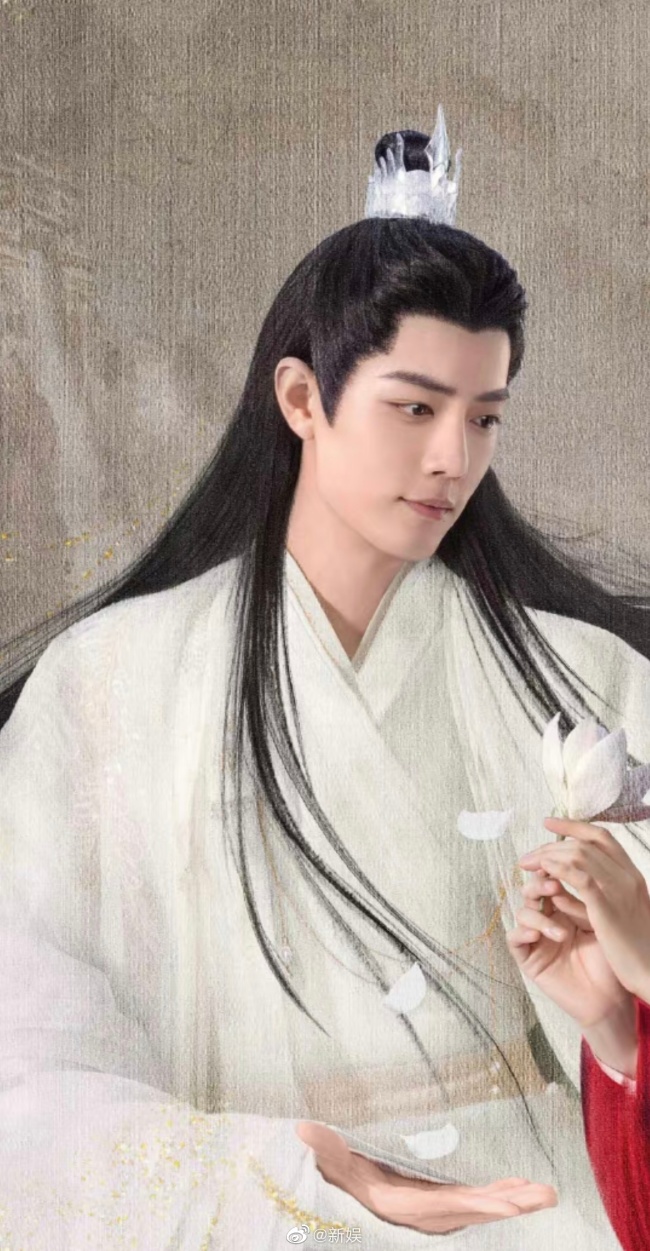 肖战玉骨遥侧颜路透！古装翩翩公子陌上人如玉