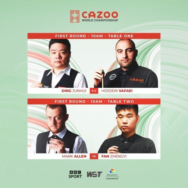 丁俊晖范争一相继出局 2023斯诺克世锦赛中国仅剩一人