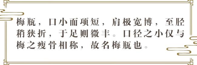这梅瓶一放 中式美学的氛围感瞬间拉满！