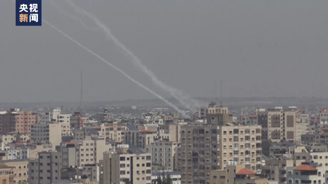 以色列中部遭火箭弹袭击 造成1死4伤