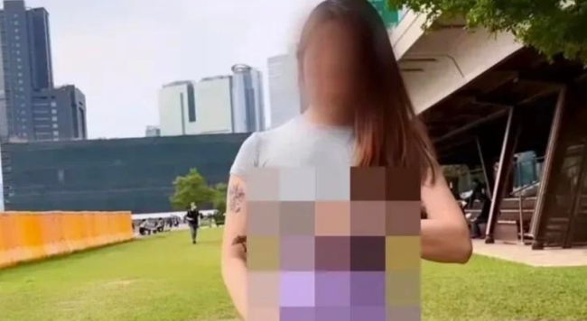 女子公共场所拍裸照被捕：40岁辣妈，自称良家妇女！