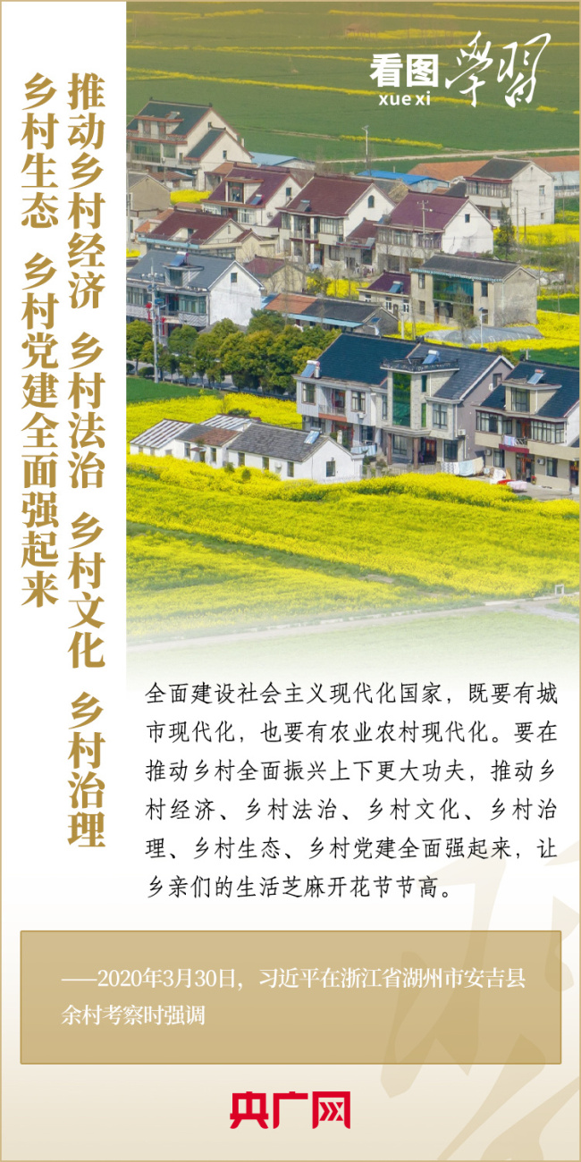 看图学习·乡村之美丨让农民就地过上现代文明生活