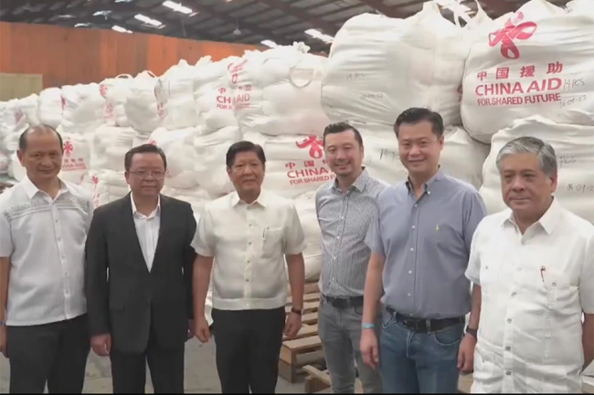 马科斯称中国是可靠伙伴：中国在菲律宾需要的时候提供帮助