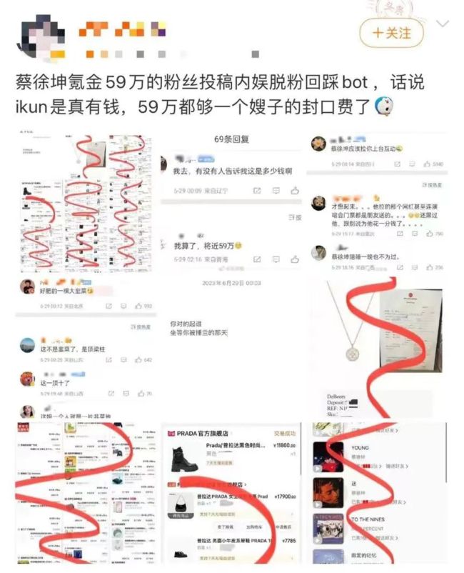 蔡徐坤粉丝帝国的崩塌 回顾ikun的最后一根稻草