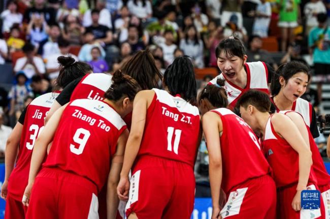 大运会中国女篮20分大胜葡萄牙开门红 韩旭24分5篮板2盖帽统治力拉满！