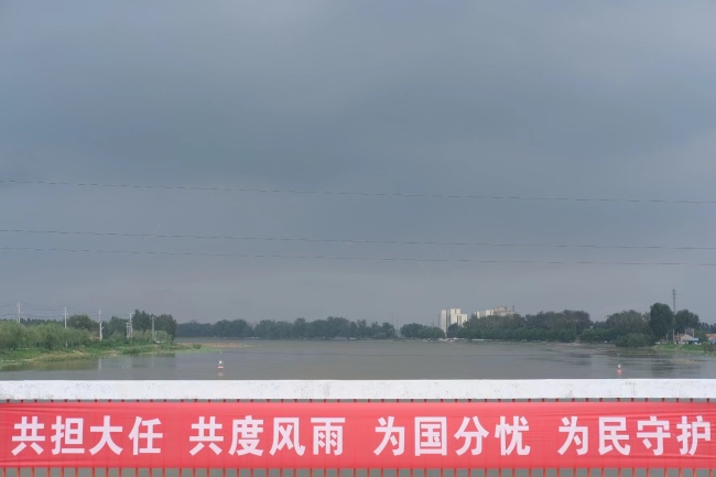 天津迎泄洪大考！至少10亿立方洪水来袭 水位肉眼可见地上涨