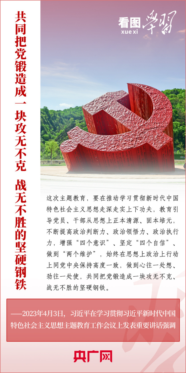 看图学习丨学思用贯通 知信行统一 总书记推动主题教育走深走实