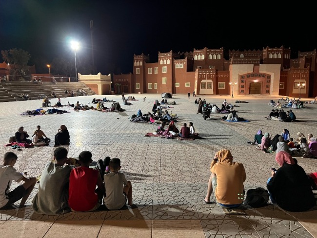 摩洛哥“红色之城”在地震中受损
