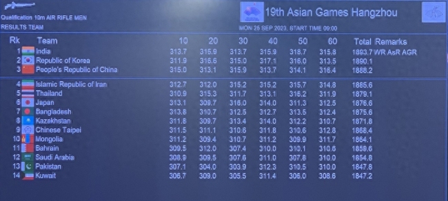 亚运会苏州首枚奖牌诞生！