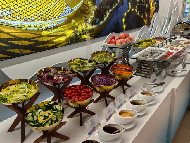 杭州亚运会自助餐只需20元 七个餐厅美食应有尽有