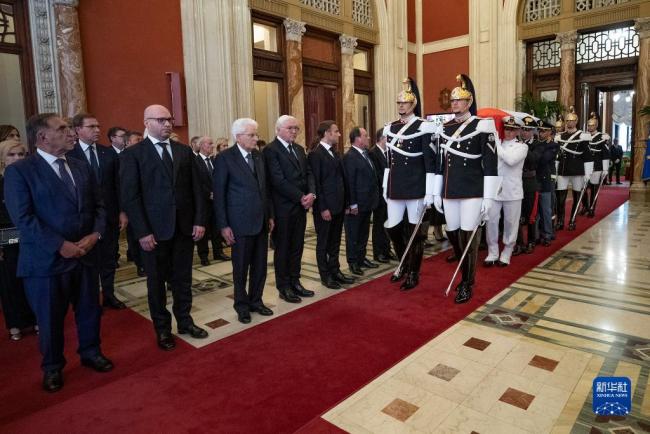意大利为前总统纳波利塔诺举行国葬