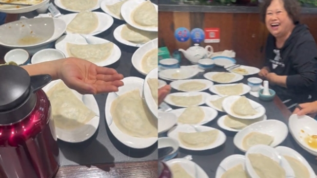 游客低估了鲅鱼水饺大小：上菜后惊呆 一个饺子巴掌大