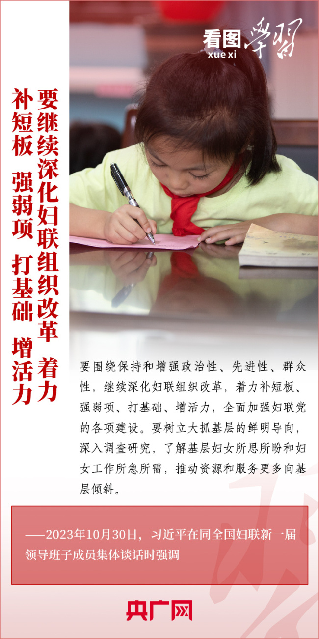 看图学习丨坚定不移走中国特色社会主义妇女发展道路