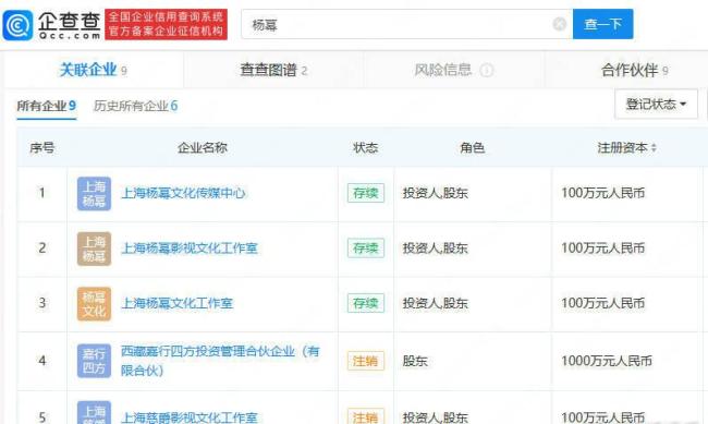 杨幂近日已退出嘉行传媒股东，与嘉行传媒已无商业关联