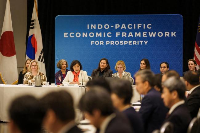 拜登最重要的外交周被指已分崩离析 “美国本想通过IPEF贸易谈判向中国展示实力，但现在希望渺茫”