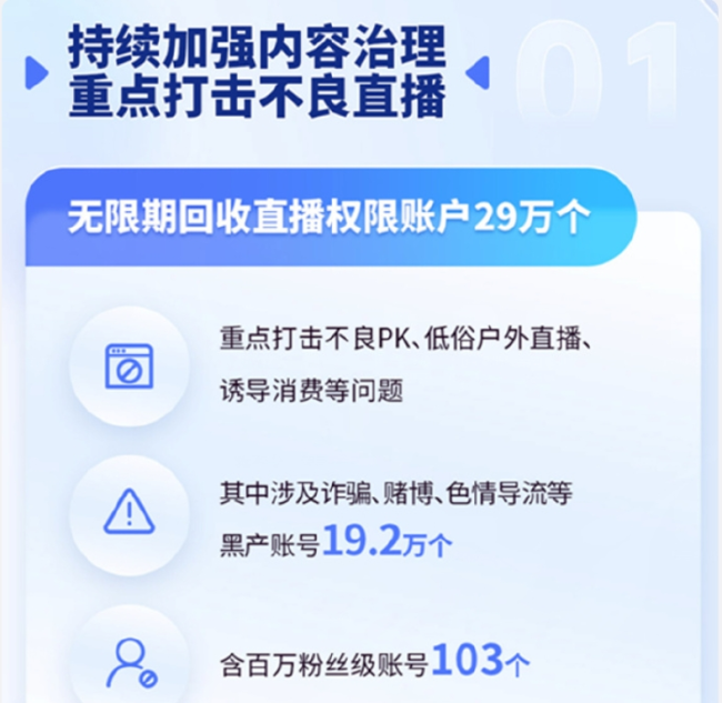 “中老年妇女收割机”秀才账号被无限期回收直播权限