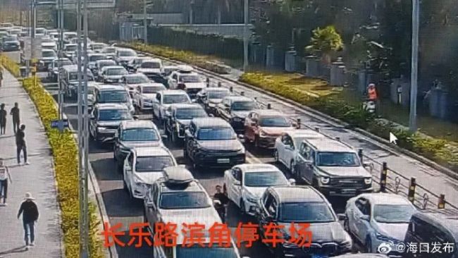 海口三港待渡车辆溢出路面，机票价格一路暴涨，有的已经突破万元