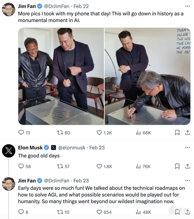 马斯克晒openai珍贵老照片2016年黄仁勋曾亲自送算力上门