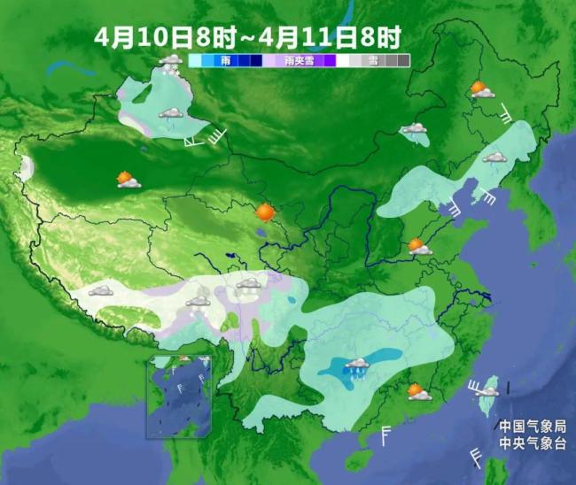 今日起南方降雨迎来间歇期 北方气温波动中回升