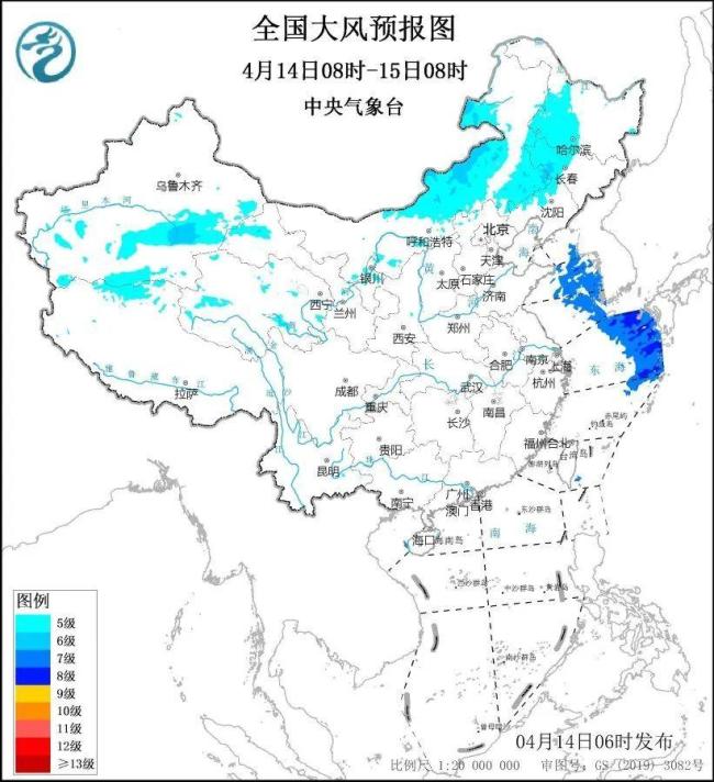 这些地方注意！大风+降温+沙尘+雨雪！三预警持续发布