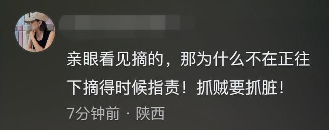 两女生捡花枝拍照被大爷指责乱采 咄咄逼人：我亲眼看见