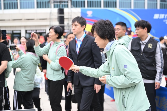 张怡宁点赞孙颖莎王曼昱 巴黎奥运女乒领军人