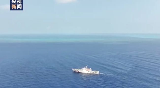 央视首次披露黄岩岛航拍视频！揭秘初夏南海旖旎风光
