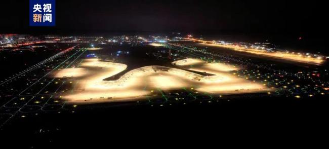 兰州中川国际机场三期扩建工程飞行区亮灯