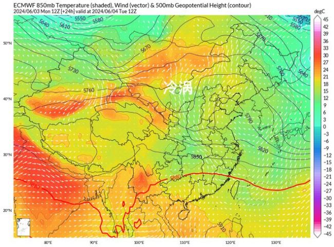 冷漩涡连续对准北方，大范围危险雷雨确定！预报：蓝色多雨区出现，多地需警惕