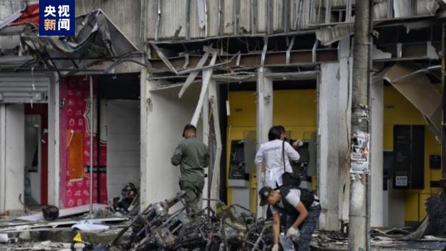 哥伦比亚南部发生摩托车炸弹袭击事件 8人受伤
