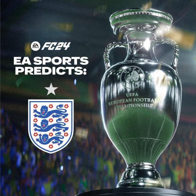 EA预测英格兰本届欧洲杯夺冠