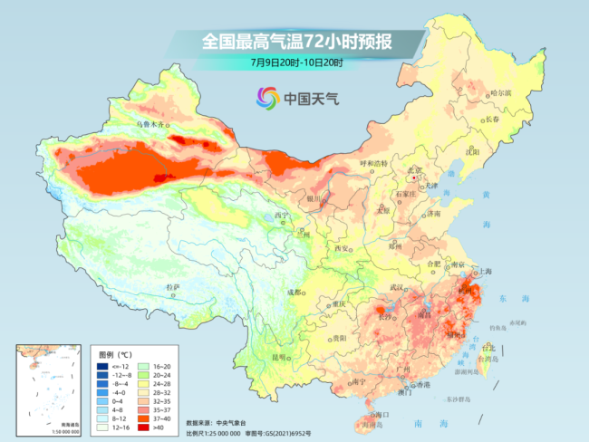 副热带高压位置再次变化！我国主雨带出现小幅变动