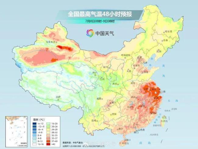 今起这些地方体感或超40℃！注意防范