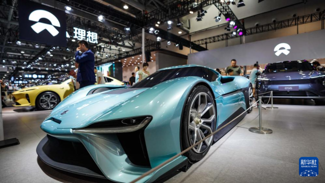 第21届长春国际汽车博览会开幕 新能源车唱主角