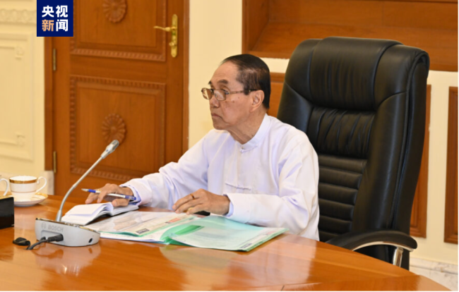 缅甸临时总统将职权移交给国家管理委员会主席