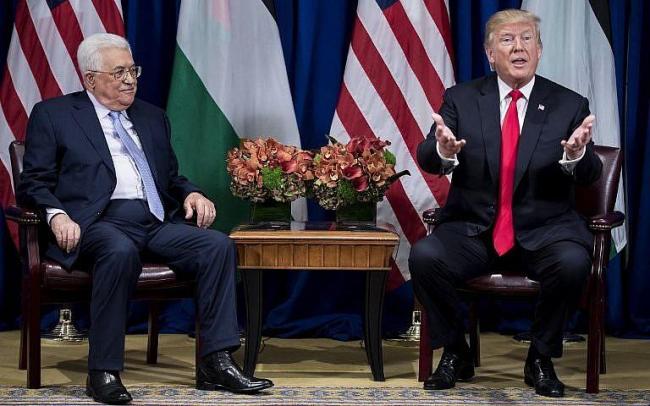 特朗普公布巴勒斯坦总统阿巴斯来信 中东和平新契机？
