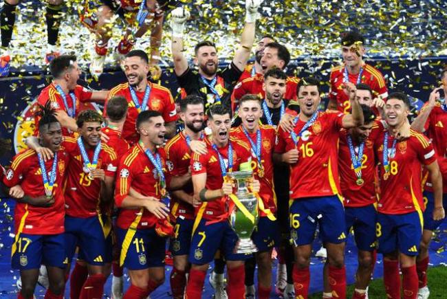西班牙男女足各级拿到4座欧洲冠军
