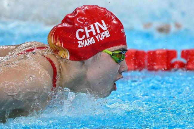 张雨霏渴望拥有自己的世界纪录 巴黎泳池挑战与期待并存